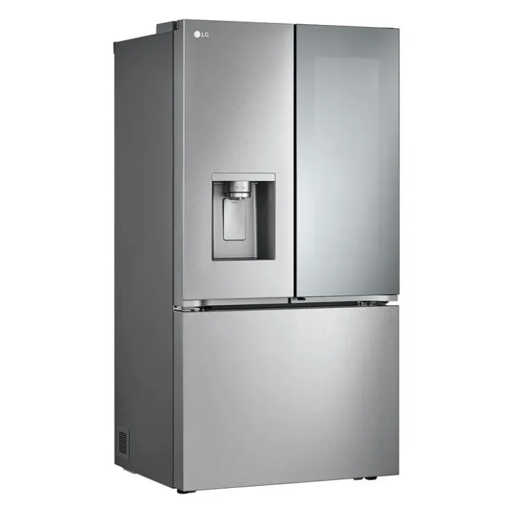 LG 31 Cu Ft 36 In Refrigerator Bottom Freezer, French door - LRYKS3106S Stainless Steel Discount
