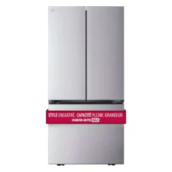 LG 21 Cu Ft 33 In Refrigerator Bottom Freezer, French door - LF21C6200S Stainless Steel Best