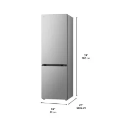 LG 12 Cu Ft 24 In Refrigerator Bottom Freezer - LB12C2000V Stainless Steel Sale