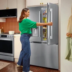 LG 23.7 Cu Ft 36 In Refrigerator Bottom Freezer, French door - LF24Z6530S Stainless Steel Best