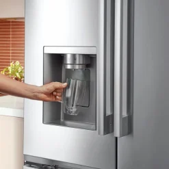 LG 23.7 Cu Ft 36 In Refrigerator Bottom Freezer, French door - LF24Z6530S Stainless Steel Best