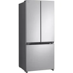 LG 18,2 Cu Ft 30 In Refrigerator Bottom Freezer, French door - LF18CO000S Stainless Steel