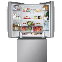 LG 25 Cu Ft 33 In Refrigerator Bottom Freezer, French door - LF25H6200S Stainless Steel Hot