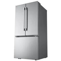 LG 25 Cu Ft 33 In Refrigerator Bottom Freezer, French door - LF25H6200S Stainless Steel Hot