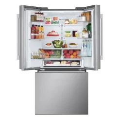 LG 25 Cu Ft 33 In Refrigerator Bottom Freezer, French door - LF25H6330S Stainless Steel Discount