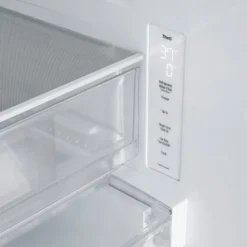 LG 25 Cu Ft 33 In Refrigerator Bottom Freezer, French door - LF25H6330D Black Stainless Clearance