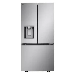 LG 20 Cu Ft 33 In Refrigerator Bottom Freezer, French door - LF20C6330S Stainless Steel Clearance