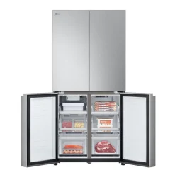 LG 18 Cu Ft 33 In Refrigerator Bottom Freezer, French door - LF19C8200S Stainless Steel Hot