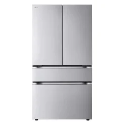 LG 30 Cu Ft 36 In Refrigerator Bottom Freezer, French door - LF30S8210S Stainless Steel Clearance