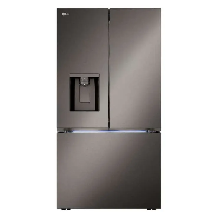 LG 26 Cu Ft 36 In Refrigerator Bottom Freezer, French door - LRYXC2606D Black Stainless Best