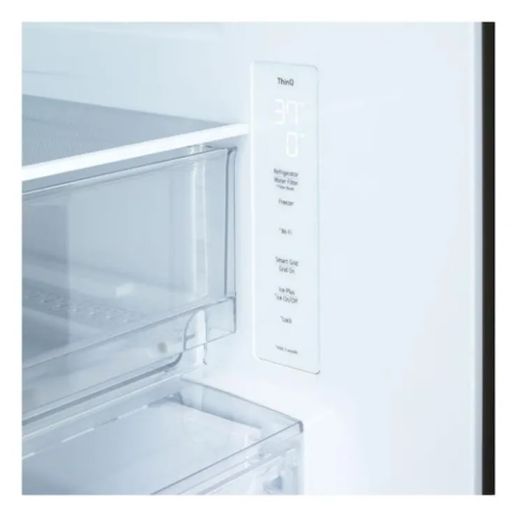 LG 25,5 Cu Ft 33 In Refrigerator Bottom Freezer - LB26H2200S Stainless Steel Clearance
