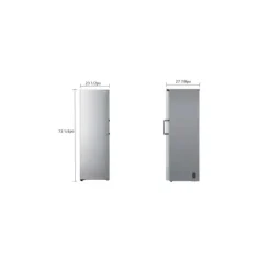 LG 11,4 Cu ft Freezer , Vertical, 24