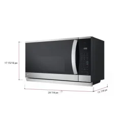 LG 2,1 Cu Ft Microwaves/Range Hood, , 400 - MVEL2125F Stainless Steel Sale