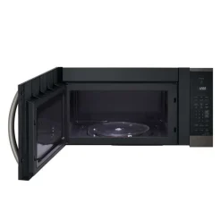 LG 1,8 Cu Ft Microwaves/Range Hood, , 300 - MVEM1825D Black Stainless Best