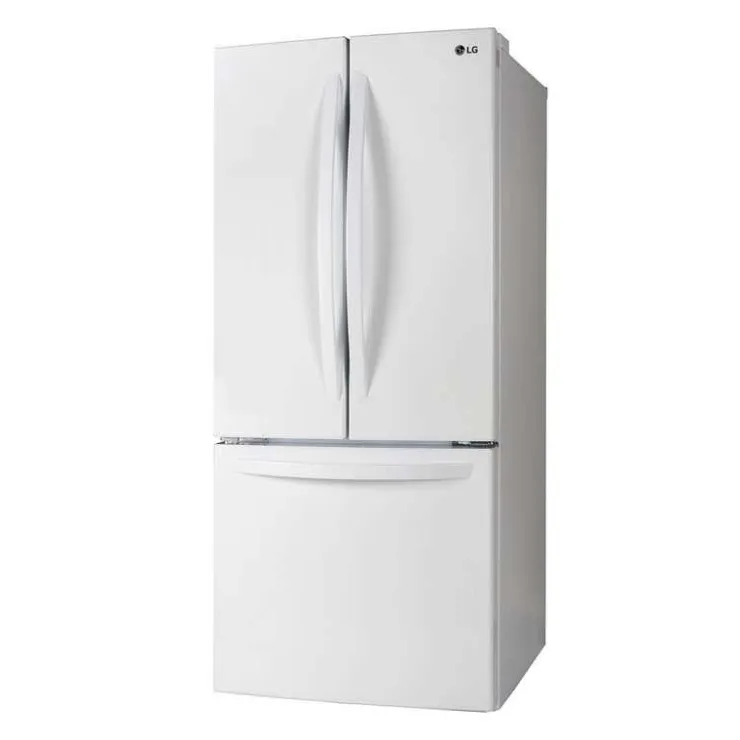 LG 30 in 21,8 Cu ft Refrigerator Bottom Freezer, French door - LRFNS2200W White Sale