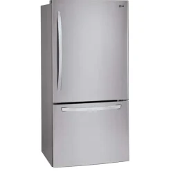 LG 30 in 22 Cu ft Refrigerator Bottom Freezer - LRDNS2200S Stainless Steel Best