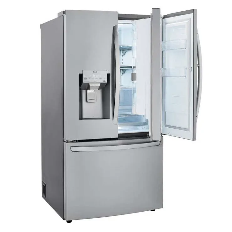 LG 36 in 30 Cu ft Refrigerator Bottom Freezer, French door - LRFDS3016S Stainless Steel New