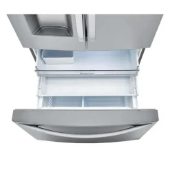 LG 36 in 30 Cu ft Refrigerator Bottom Freezer, French door - LRFDS3016S Stainless Steel New