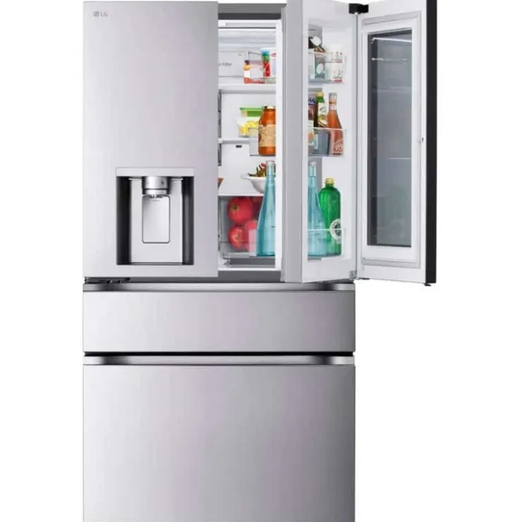 LG 36 in 25 cu ft Refrigerator Bottom Freezer, French door - LF29S8365S Stainless Steel Sale