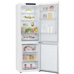 LG 24 in 11,9 cu ft Refrigerator Bottom Freezer - LBNC12231W White New