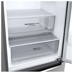 LG 24 in 11,9 cu ft Refrigerator Bottom Freezer - LBNC12231V Platinum Silver Best