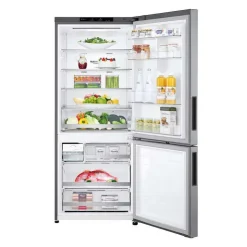 LG 28 in 15 cu ft Refrigerator Bottom Freezer - LBNC15251V Platinum Silver Online