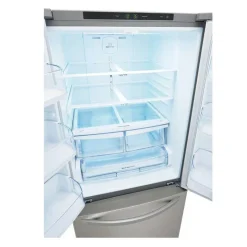 LG 30 in 22 Cu ft Refrigerator Bottom Freezer, French door - LRFNS2200S Stainless Steel New