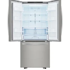 LG 30 in 22 Cu ft Refrigerator Bottom Freezer, French door - LRFNS2200S Stainless Steel New