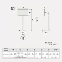 LG 27 In Smart Touch Screen  UHD  - 27ART10AKPL Clearance