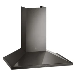 LG Chimney hood Wall Mount 30" , 600 CFM - LSHD3089BD Black Stainless