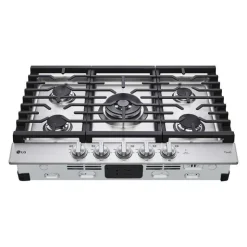 LG Cooktop 30" Gaz - CBGJ3027S Stainless Steel