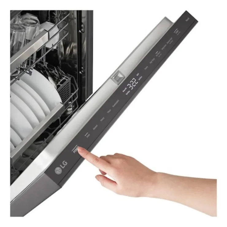 LG Dishwasher Built-In 24" 44dB - LDNPM654D Black Stainless New