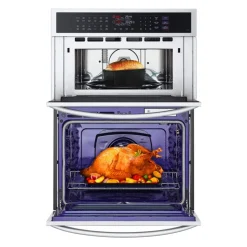 LG Double Wall Oven  30"  Electric - WCEP6427F Stainless Steel
