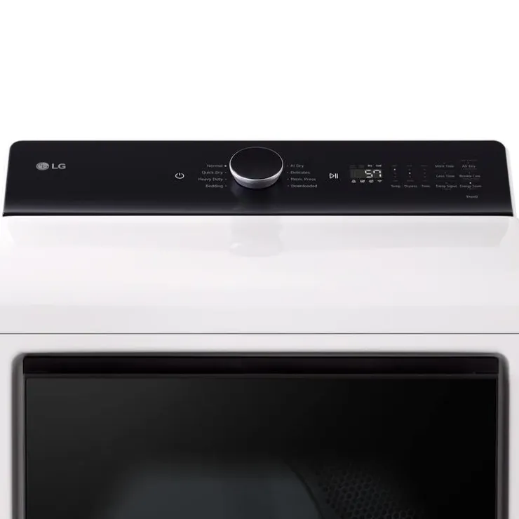 LG Dryer Front-Load 27" - DLE8400WE White New