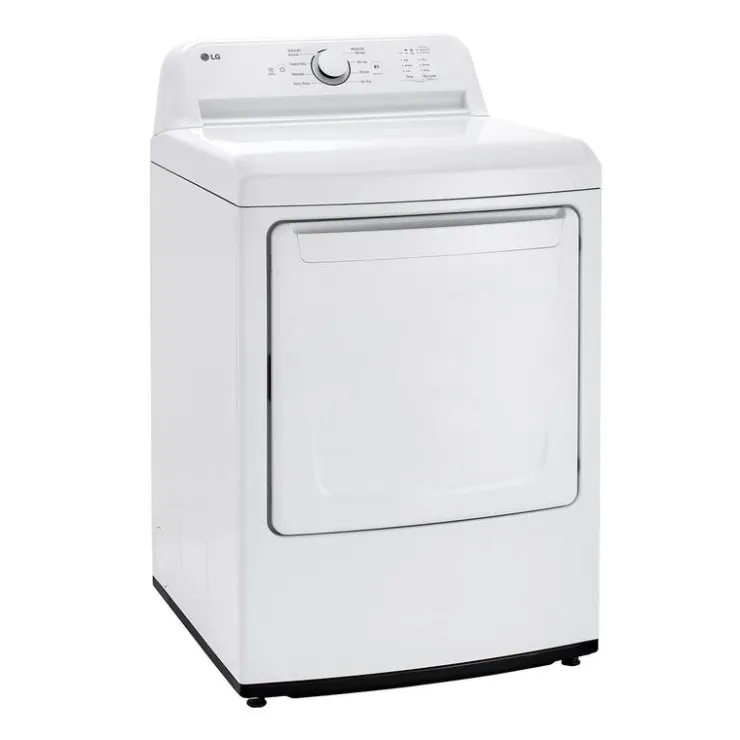 LG Dryer Front-Load 27" - DLE6100W White Hot