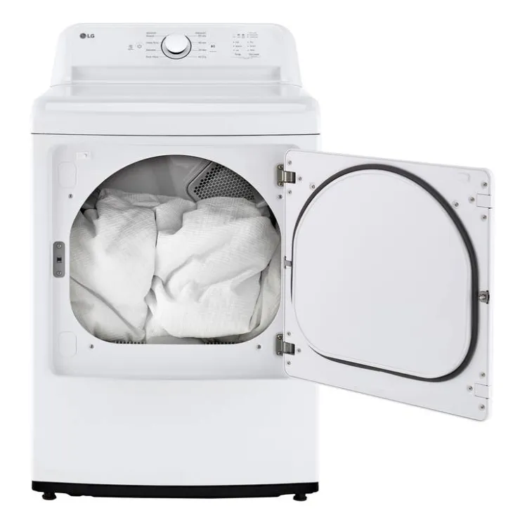 LG Dryer Front-Load 27" - DLE6100W White Hot