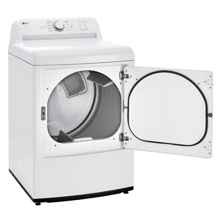 LG Dryer Front-Load 27" - DLE6100W White Hot