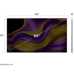 LG 83in Smart TV OLED UHD 4K - OLED83G5WUA Discount