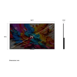 LG 75in Smart TV QNED UHD 4K - 75QNED9MAUA Outlet