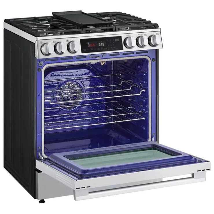 LG Range 30" Electric Gas - LSGL6335X Stainless Steel Hot