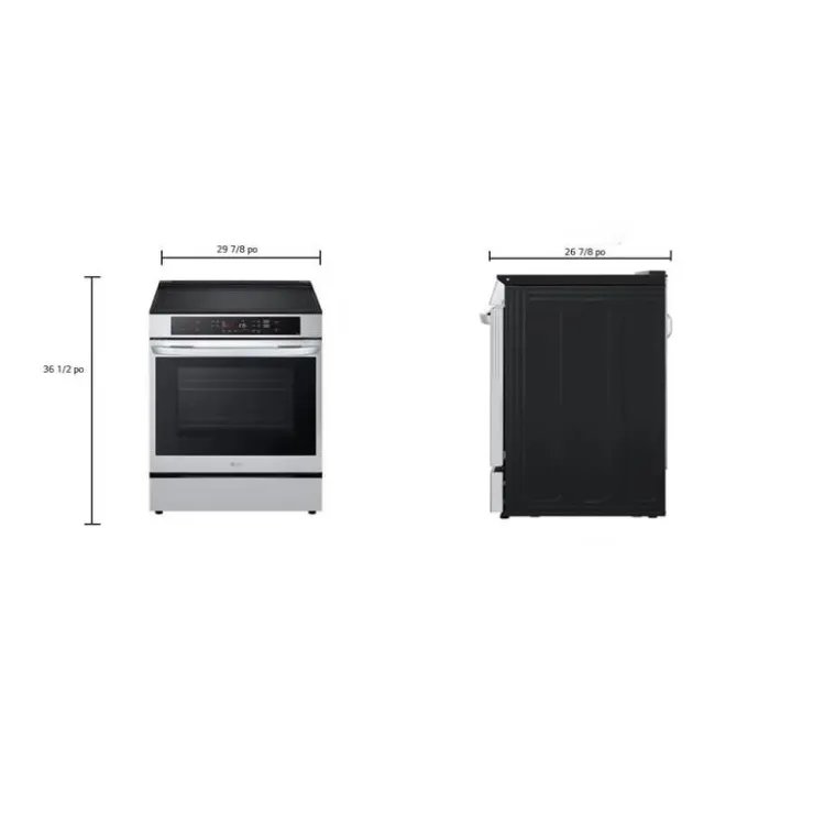 LG Range 30" Electric Induction - LSIL6332FE Stainless Steel Clearance