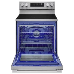 LG Range 30" Electric Glass-Ceramic - LREN6321YE Stainless Steel Outlet