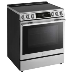 LG Range 30" Electric Glass-Ceramic - LSEL6337XE Stainless Steel Outlet
