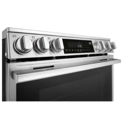 LG Range 30" Electric Glass-Ceramic - LSEL6337XE Stainless Steel Outlet