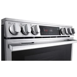 LG Range 30" Electric Glass-Ceramic - LSEL6335XE Stainless Steel Hot