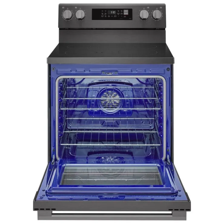 LG Range 30" Electric Glass-Ceramic - LREN6323ZE Stainless Steel