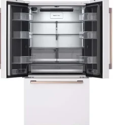 LG STUDIO 27 Cu Ft 36 In Refrigerator Bottom Freezer, French door - SRFB27W3 White Hot