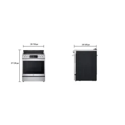 LG STUDIO Range 30" Electric Induction - LSIS6338F Stainless Steel New
