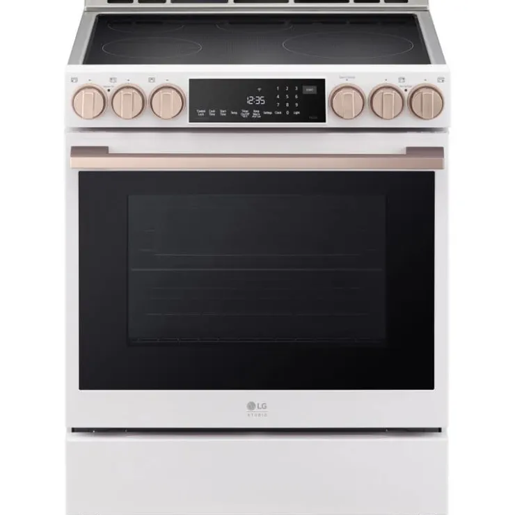 LG STUDIO Range 30" Electric Induction - LSIS6338NE White