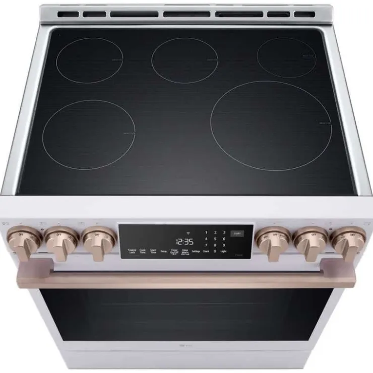 LG STUDIO Range 30" Electric Induction - LSIS6338NE White